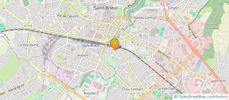 localisation de l'entreprise SCI GFNP à SAINT-BRIEUC