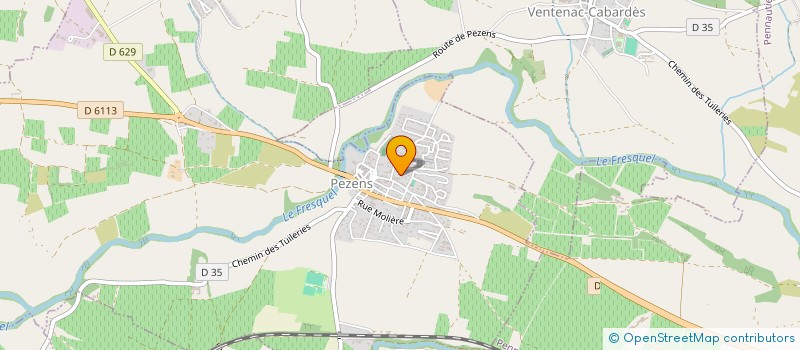 localisation de l'entreprise SCI GFP à CARCASSONNE