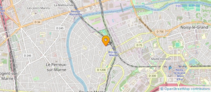 localisation de l'entreprise SCI GFTC4  BRY-SUR-MARNE