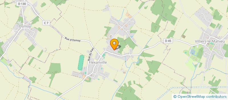 localisation de l'entreprise SCI GFUTUR  FLEXANVILLE