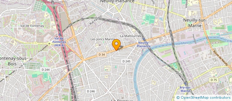 localisation de l'entreprise SCI GG à LE PERREUX-SUR-MARNE