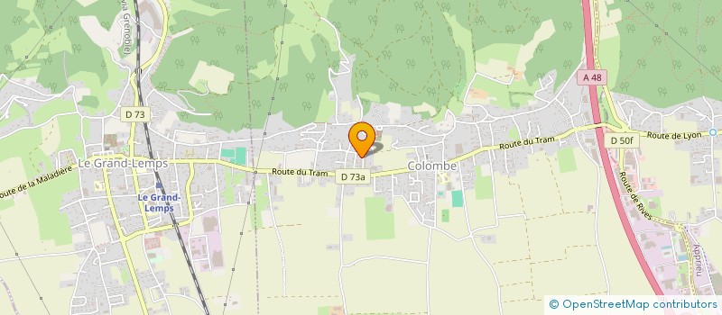 localisation de l'entreprise SCI GG-ANIMACARDS  COLOMBE