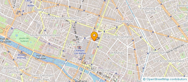 localisation de l'entreprise SCI GGA  PARIS