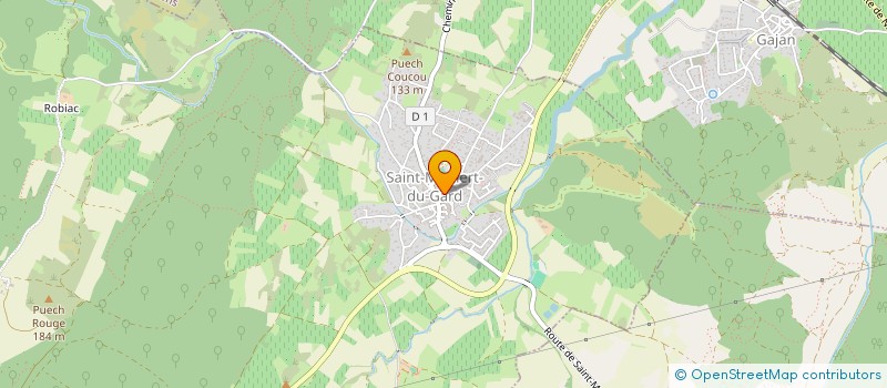 localisation de l'entreprise SCI GGCO  SAINT-MAMERT-DU-GARD