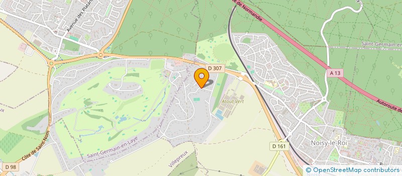 localisation de l'entreprise SCI GGF à NOISY-LE-ROI