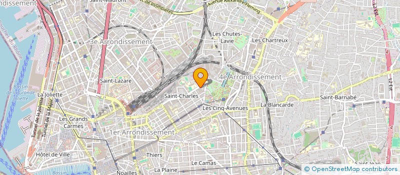 localisation de l'entreprise SCI GGM1 à MARSEILLE