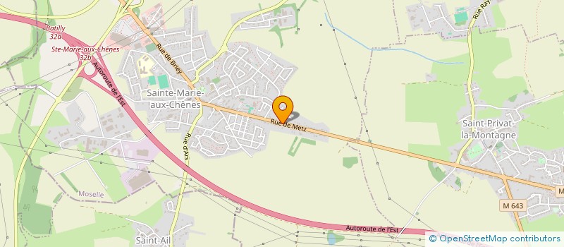 localisation de l'entreprise SCI GGN  SAINTE-MARIE-AUX-CHENES