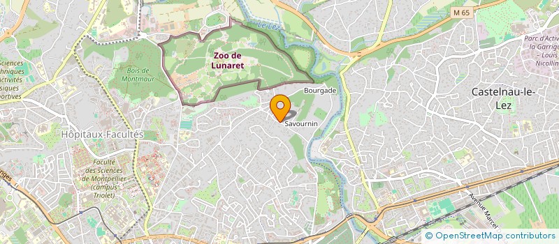 localisation de l'entreprise SCI GGPH à MONTPELLIER