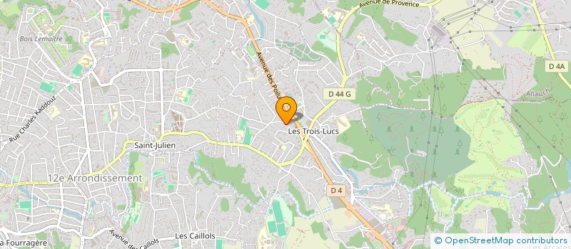localisation de l'entreprise SCI GGS à MARSEILLE