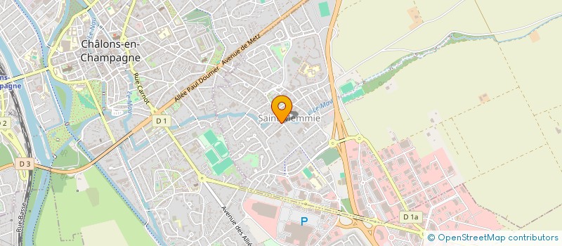 localisation de l'entreprise SCI GGS  SAINT-MEMMIE