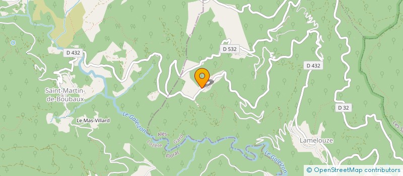 localisation de l'entreprise SCI GH IMMOB  SAINTE CECILE D'ANDORGE