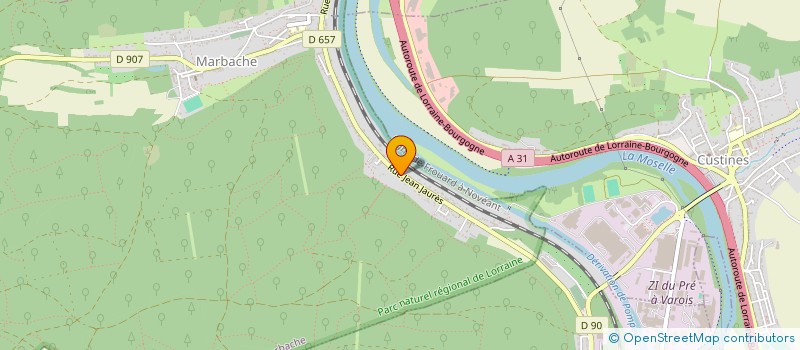 localisation de l'entreprise SCI GH IMMOBILIER  MARBACHE