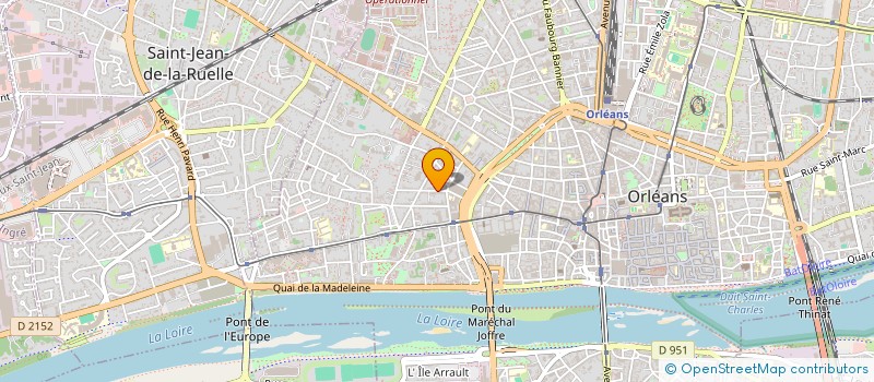 localisation de l'entreprise SCI GH INVESTMENT à ORLEANS