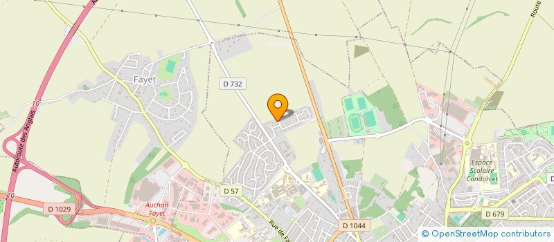localisation de l'entreprise SCI GHA à SAINT-QUENTIN