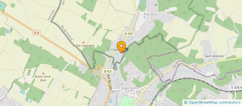 localisation de l'entreprise SCI GHADELENE  RAIZEUX