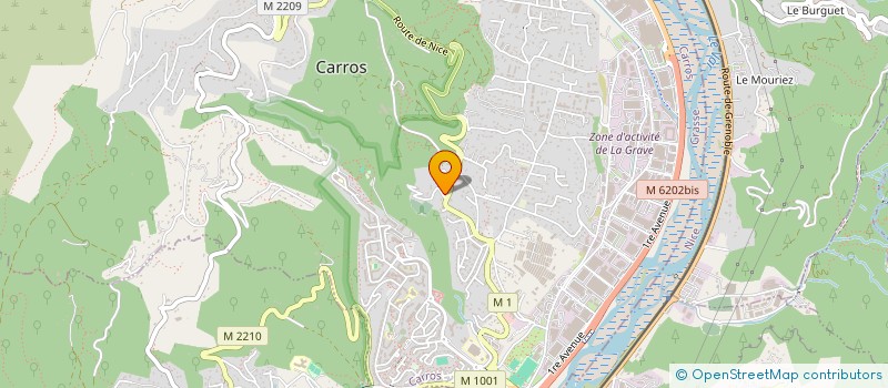 localisation de l'entreprise SCI GHALAN à CARROS