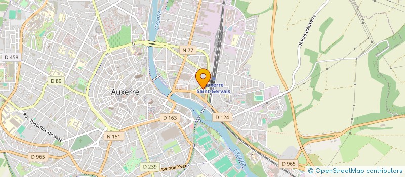 localisation de l'entreprise SCI GHALEM à AUXERRE