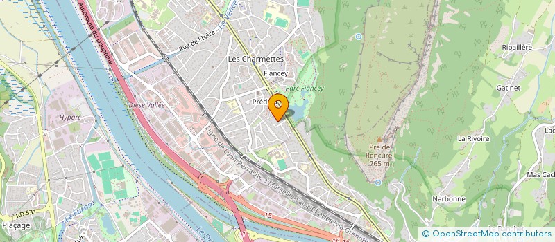 localisation de l'entreprise SCI GHANI  SAINT-EGREVE