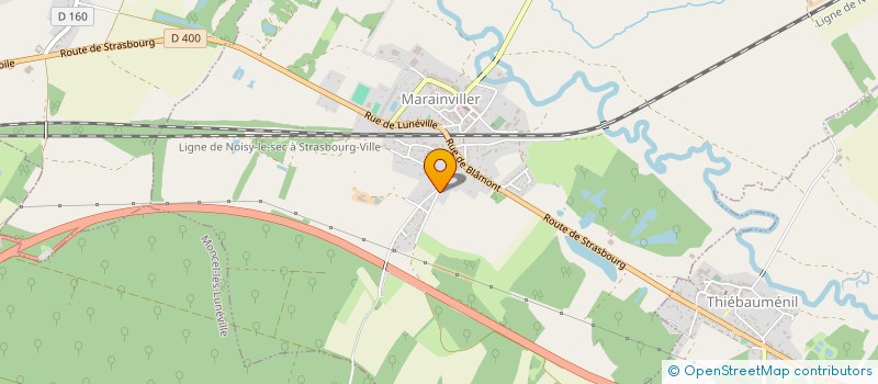 localisation de l'entreprise SCI GHARA  MARAINVILLER