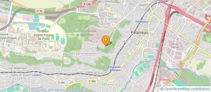 localisation de l'entreprise SCI GHASAROSSIAN à PALAISEAU
