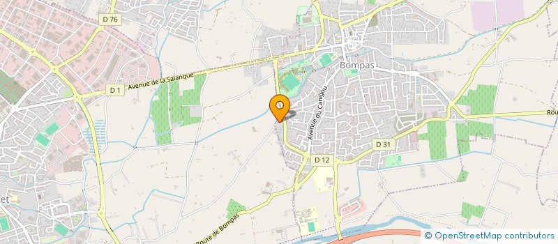 localisation de l'entreprise SCI GHAZI à BOMPAS