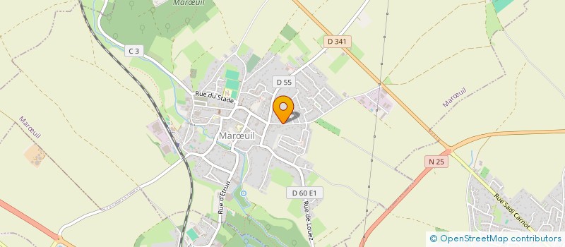 localisation de l'entreprise SCI GHB LEVIEUGE à MAROEUIL