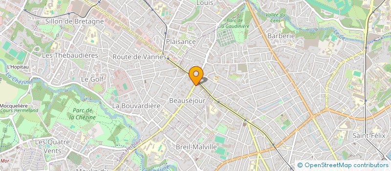 localisation de l'entreprise SCI GHC  SAINT-HERBLAIN