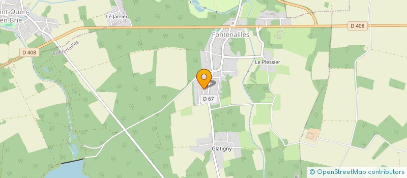 localisation de l'entreprise SCI GHEERAERT  FONTENAILLES