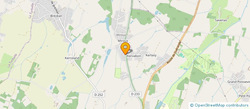 localisation de l'entreprise SCI GHEL  GUERANDE