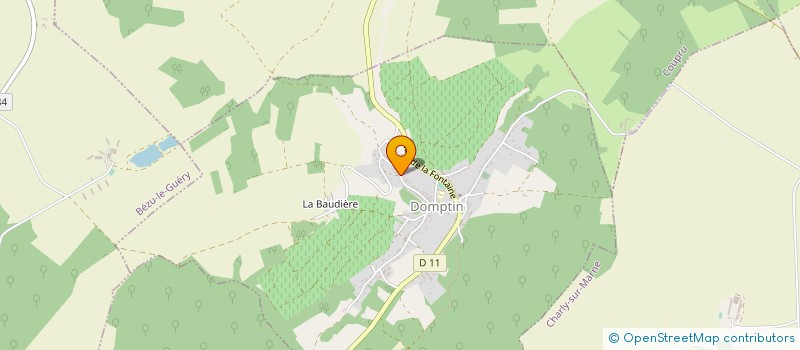 localisation de l'entreprise SCI GHELENES  DOMPTIN