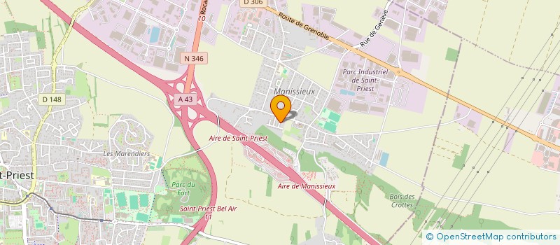 localisation de l'entreprise SCI GHENA  SAINT-PRIEST