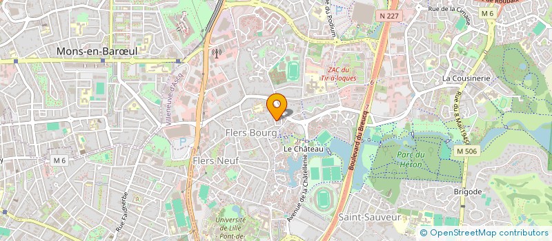 localisation de l'entreprise SCI GHESQUIERES à VILLENEUVE-D'ASCQ