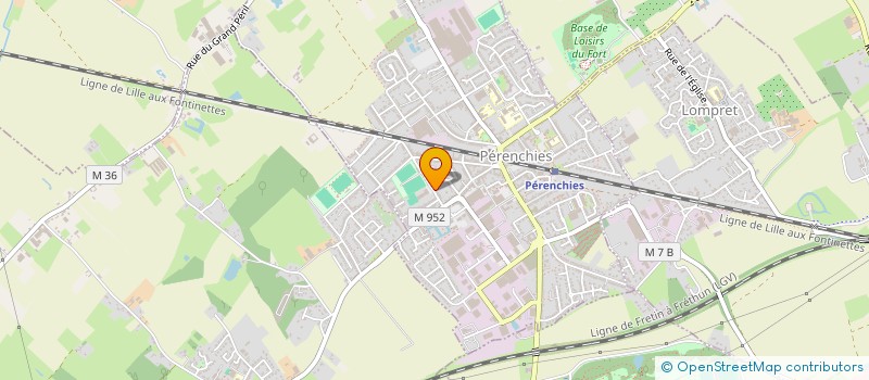 localisation de l'entreprise SCI GHETEMME  PERENCHIES