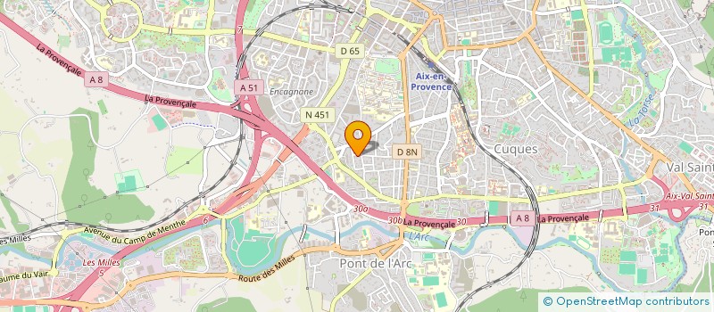 localisation de l'entreprise SCI GHILINI à AIX-EN-PROVENCE
