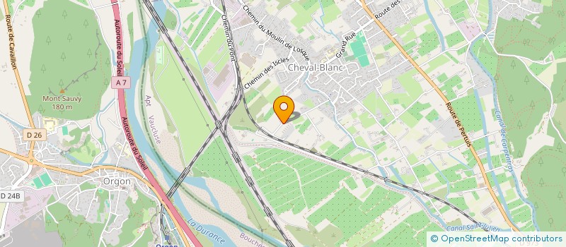 localisation de l'entreprise SCI GHIRARDI  CHEVAL-BLANC