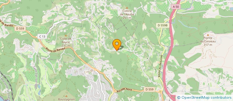 localisation de l'entreprise SCI GHIRIBELLI  BANDOL