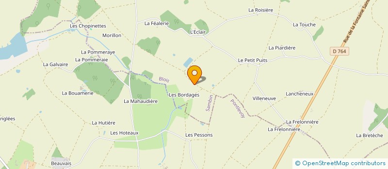 localisation de l'entreprise SCI GHISLAINE à LE CONTROIS-EN-SOLOGNE