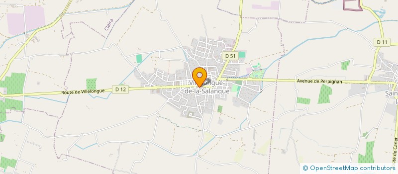 localisation de l'entreprise SCI GHISLAINE  VILLELONGUE-DE-LA-SALANQUE