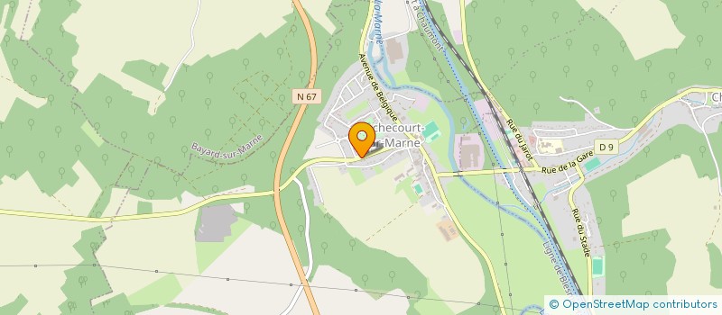 localisation de l'entreprise SCI GHISO à RACHECOURT-SUR-MARNE