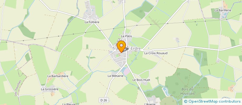 localisation de l'entreprise SCI GHISTANE  TRANS-SUR-ERDRE