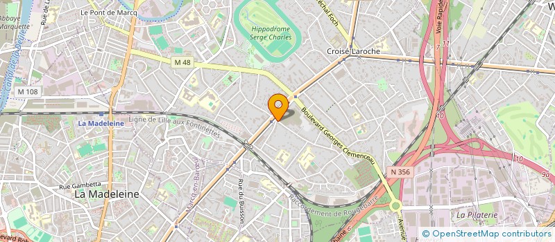 localisation de l'entreprise SCI GHOST à MARCQ-EN-BARŒUL