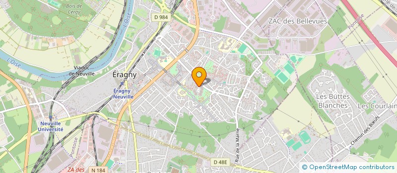 localisation de l'entreprise SCI GHOUARDA  ERAGNY