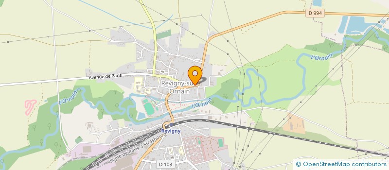 localisation de l'entreprise SCI GHT à REVIGNY-SUR-ORNAIN