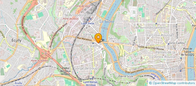 localisation de l'entreprise SCI GHULAM  LYON