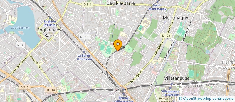 localisation de l'entreprise SCI GHUMMAN  DEUIL-LA-BARRE