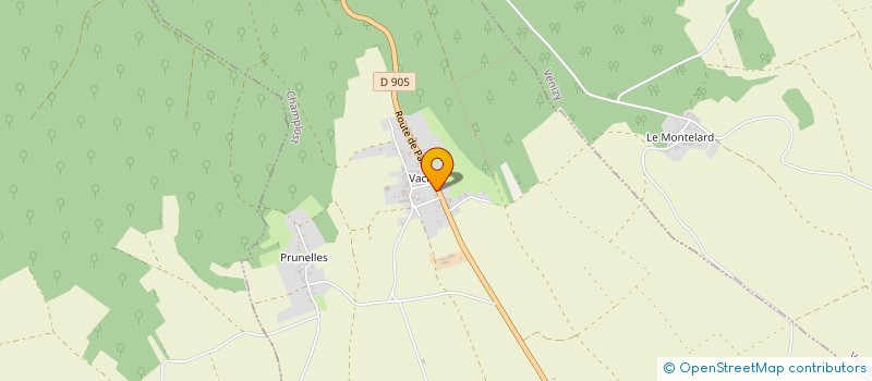 localisation de l'entreprise SCI GHYSELINCK  CHAMPLOST