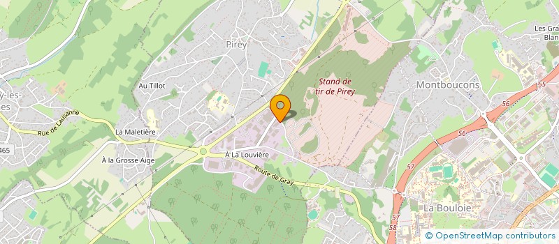 localisation de l'entreprise SCI GI  PIREY