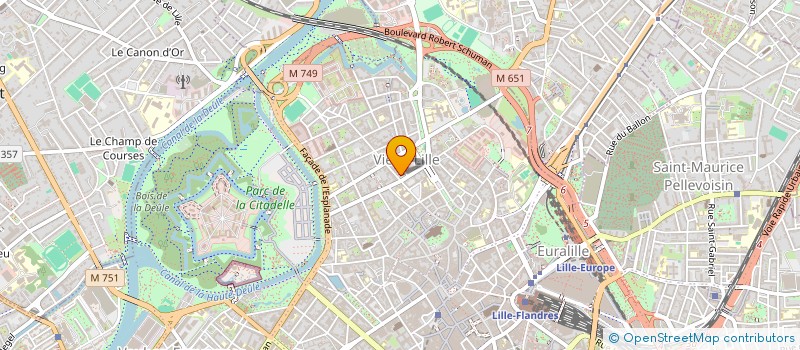 localisation de l'entreprise SCI GI GO PSY à LILLE