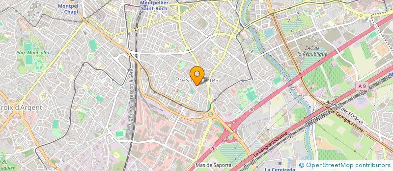 localisation de l'entreprise SCI GI III à MONTPELLIER
