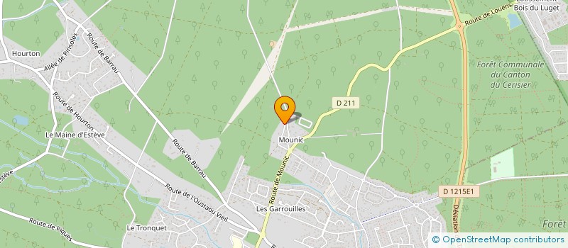 localisation de l'entreprise SCI GI LENCI  SAINT-AUBIN-DE-MEDOC